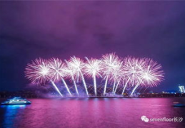 长沙 烟花,璀璨夜空下的传统魅力